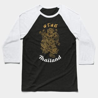 Thailand Hanuman Spiritual T-Shirt Baseball T-Shirt